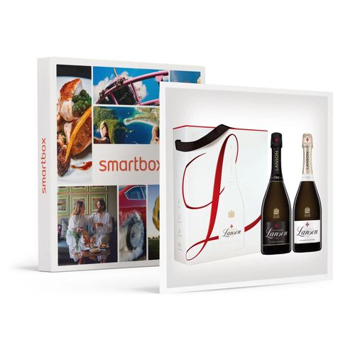 Coffret De 2 Bouteilles DException De Champagne Lanson - Smartbox - Coffret Cadeau Gastronomie