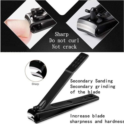 Coffret De Manucure De Luxe 8 En 1 : Coupe-Ongles Professionnel Pour Hommes Et Femmes, Outils De Toilettage Portables Dans Un tui En Cuir
