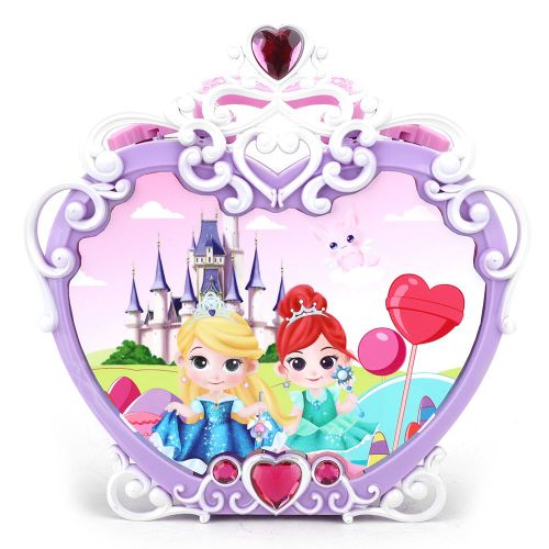 Coffret de maquillage portable pour enfants, maison de jeu, jouets, S22057