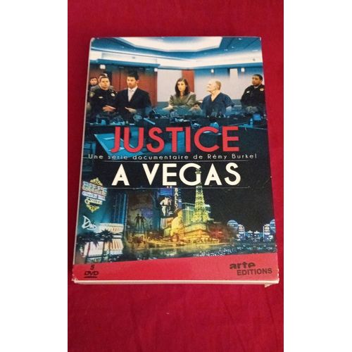 Coffret Dvd/ Justice A Vegas /Srie Documentaire Remu Burkel