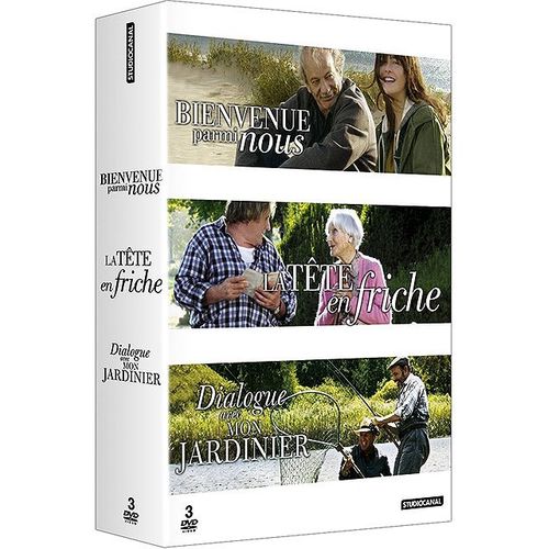 Coffret Jean Becker - Bienvenue Parmi Nous + La Tte En Friche + Dialogue Avec Mon Jardinier - Pack de Jean Becker