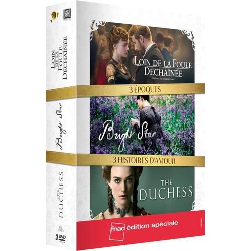 Coffret Loin De La Foule Dchane + The Duchess + Bright Star de Thomas Vinterberg
