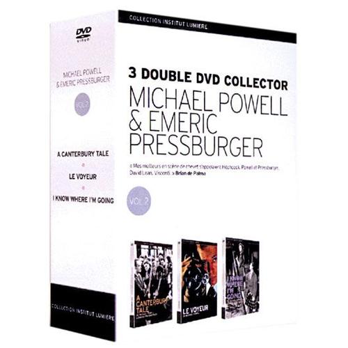 Michael Powell & Emeric Pressburger - Vol.2 - A Canterbury Tale + Le Voyeur + I Know Where I'm Going - dition Collector de Michael Powell