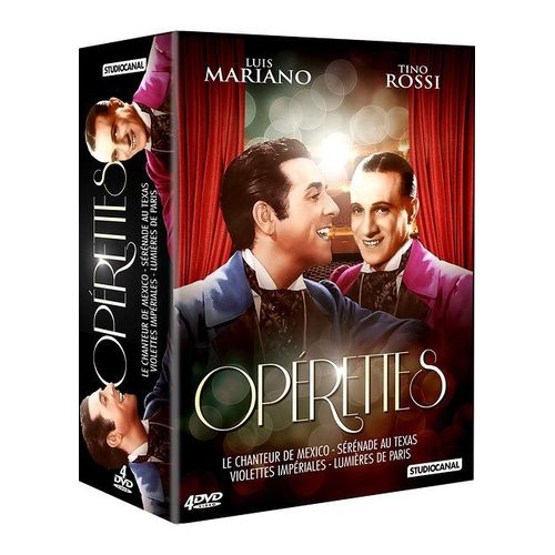 Coffret Oprettes - Tino Rossi & Luis Mariano de Richard Pottier