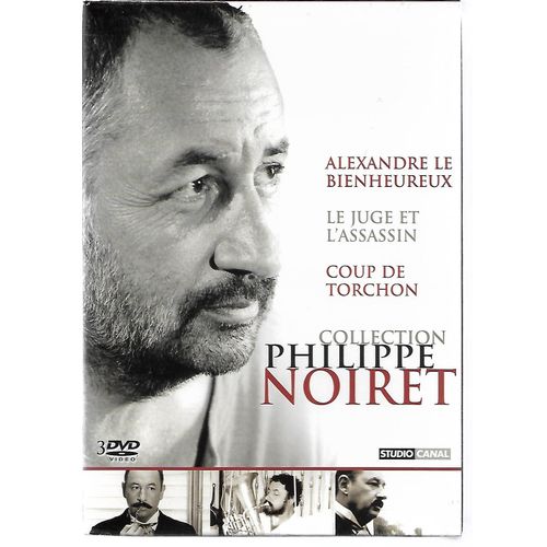 Coffret Philippe Noiret - Alexandre Le Bienheureux + Le Juge Et L'assassin + Coup De Torchon de Robert Yves