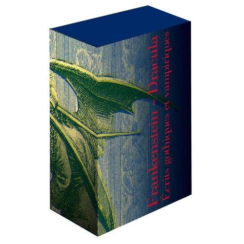 Coffret En 2 Volumes : Frankenstein - Dracula - Et Autres crits Gothiques Et Vampiriques   de Stocker Bram  Format Beau livre 