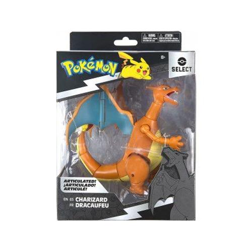 Coffret Pokemon Dracaufeu 15cm - Figurine Collector De Luxe Articul?E
