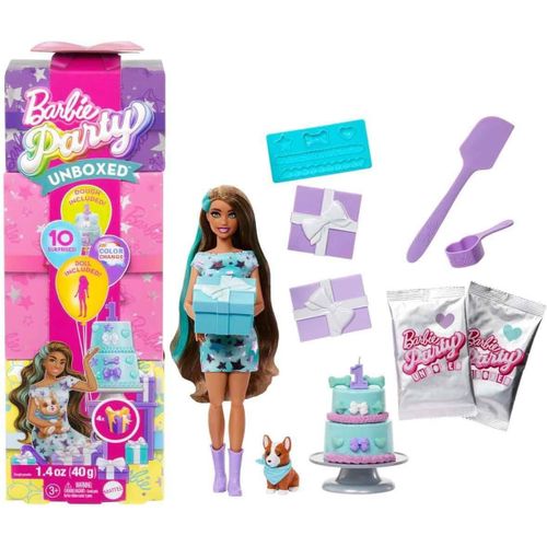 Coffret Poupe Barbie Cadeau Surprise Jfg72