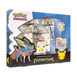 Coffret Pour Pokémon 25ème Anniversaire Célébrations : Zacian 160 PV -  Version Française - Carte A Collectionner Francaise Pokemon - Edition  Collector | Rakuten