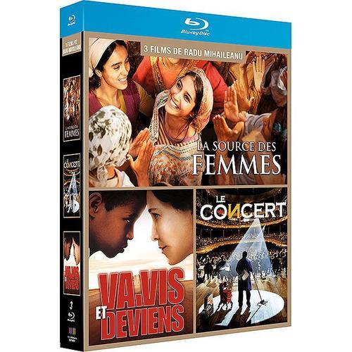 Coffret Radu Mihaileanu - La Source Des Femmes + Va, Vis Et Deviens + Le Concert - Pack - Blu-Ray de Radu Mihaileanu