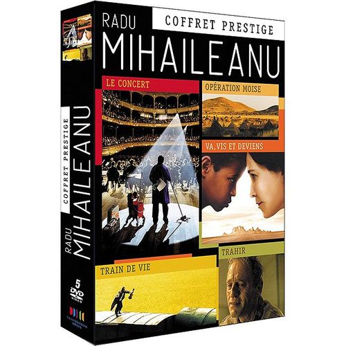 Coffret Radu Mihaileanu : Va, Vis Et Deviens + Le Concert + Trahir + Train De Vie + Opration Mose - Pack de Radu Mihaileanu