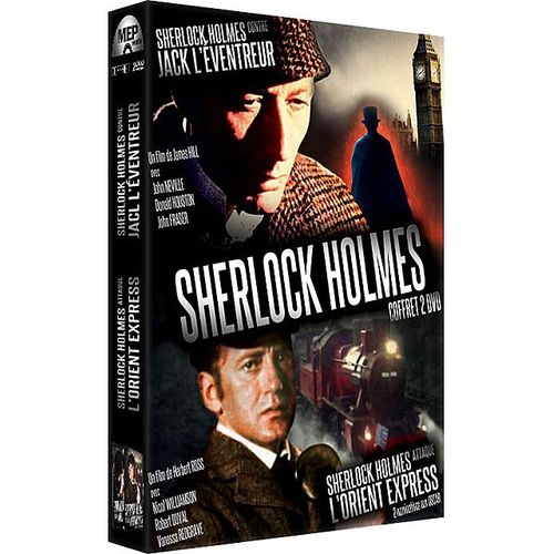 Coffret Sherlock Holmes : Sherlock Holmes Attaque L'orient-Express + Sherlock Holmes Contre Jack L'ventreur - Pack de Ross Herbert