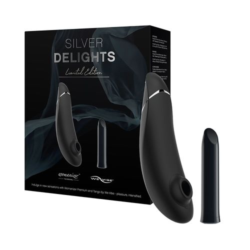 Coffret Stimulateurs Silver Delights Collection Noir - Womanizer - Noir