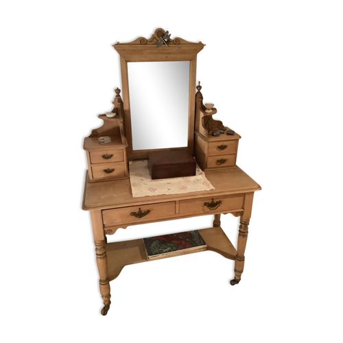 Coiffeuse Anglaise 1900 Pin Bois