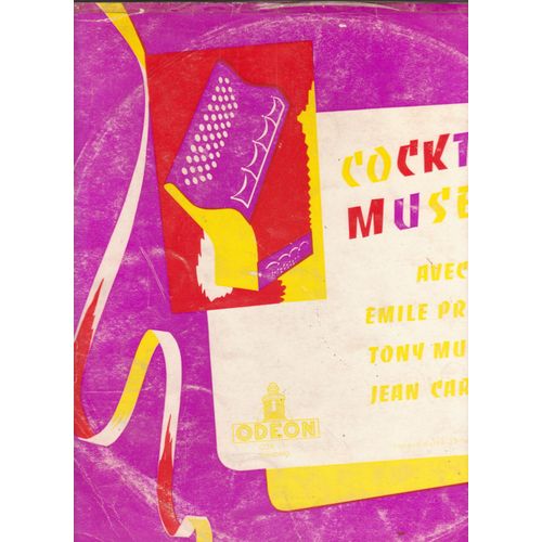 Coktail-Musette N6 Madeleine Mysterieuse Totor Tetu  Tchin Ponpon - Emile Prud'homme, Tony Murena, Jean Gardon Et L''orchestre Musette De La Rue De  Lappe