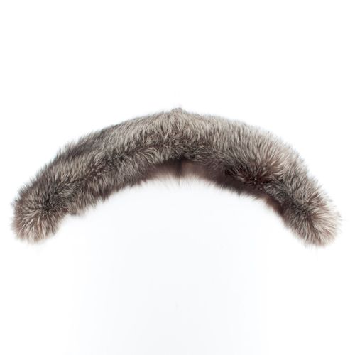 Col Fourrure Amovible Chale A Boutonner Accessoire Vestimentaire Ajout Mode Doubl Avec Brides Larg 15 Cm Chaud Hiver Contre Froid Saison A Fixer Sur Manteau Blouson Doudoune Veste Jacket Parka