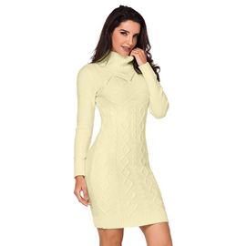 robe en laine mi longue