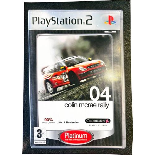 Colin Mcrae Rally 04 (Ps2, Platinum)  Jeu De Rallye, Compatible Pal, 3+, Version Multilingue  Vendu Par Blaspo Fr