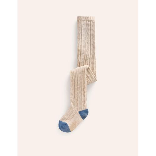 Collant En Maille Torsade-Avoine