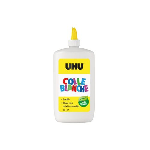 Colle Blanche Universelle Uhu - Pour Loisir Cratif - 480g