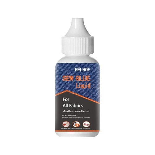 Colle Liquide  Coudre Ultra-Adhsive, Kit De Rparation Pour Textile En Cuir, Tissu Artisanal Polyvalent, Colle  Coudre, Outils De Bricolage  Domicile