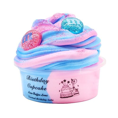 Colle Visqueuse Licorne De Couleur 60ml, Fournitures De Pte  Modeler Polymre, Sable, Gomme Plasticine Pour Jouet Fait  La Main - Bluepink