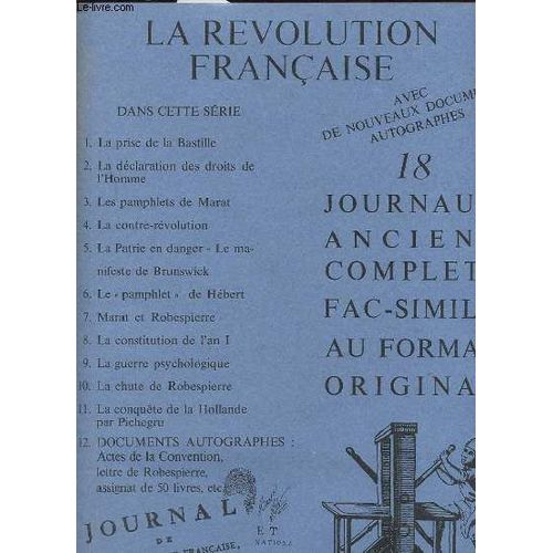 Journaux Du Temps Passe : 18 Journaux Anciens Complets Fac Simile Au Format Original de Collectif