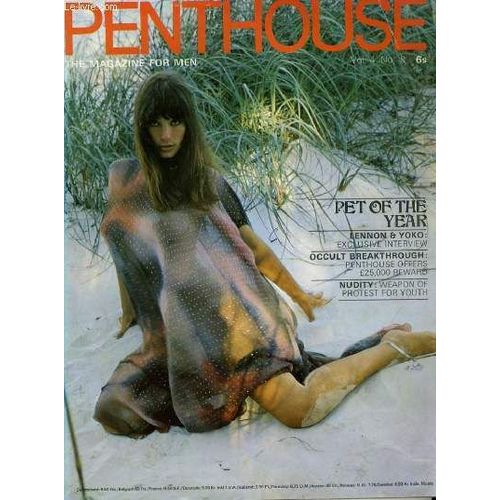 Penthouse, The Magazine For Men Vol. 4. No. 9 - Pet Of The Year - Lennon & Yoko: Exclusive Interview   de Collectif  Format Broch 