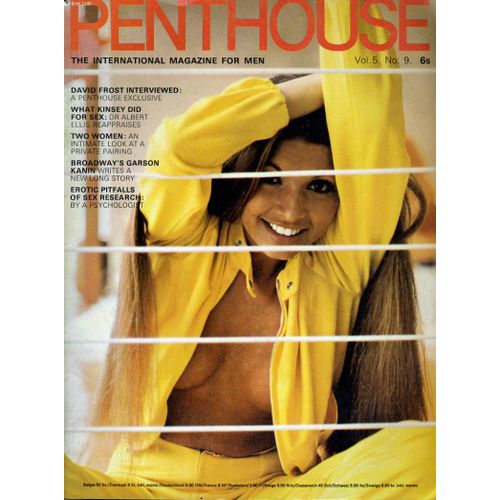 Penthouse, The Magazine For Men Vol. 5. No. 9 - David Frost Interviewed: A Penthouse Exclusive - Erotics Pitfalls Of Sex Research: By A Psychologist   de Collectif