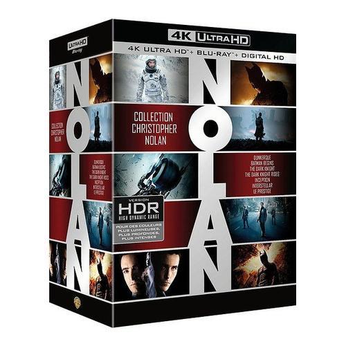 Collection Christopher Nolan : Dunkerque + The Dark Night Trilogy + Inception + Interstellar + Le Prestige - 4k Ultra Hd + Blu-Ray + Digital Hd de Christopher Nolan