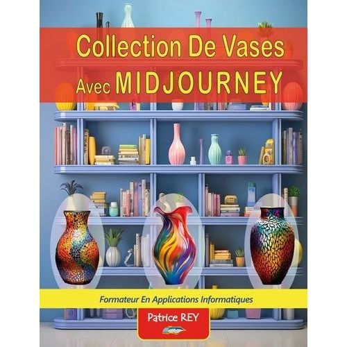 Collection De Vases Avec Midjourney   de Rey Patrice  Format Beau livre 