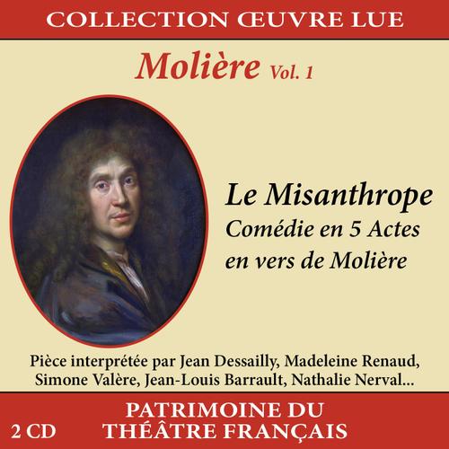 Collection Oeuvre Lue - Molire - Vol. 1 : Le Misanthrope - Jean Louis, Barrault