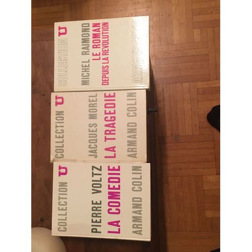 Collection U : La Tragdie, Jacques Morel - La Comdie, Pierre Voltz - Le Roman Depuis La Rvolution, Michel Raimond