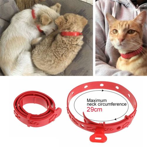 Collier Anti-Tiques Et Moustiques Pour Chien, Accessoire De Protection Pour Animaux De Compagnie, Rglable En Extrieur, Rpulsif En Caoutchouc, 7