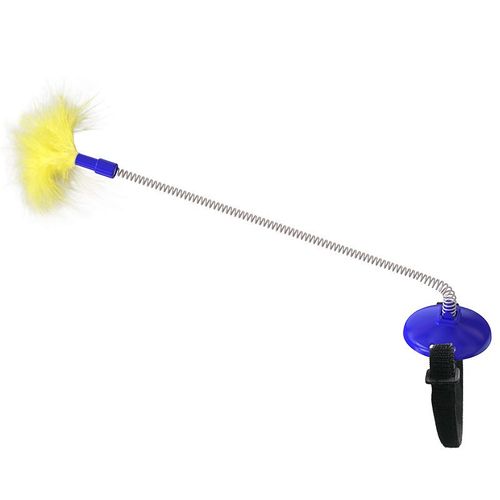 Collier Auto-Excitant Pour Chat, Jouet Pieds De Printemps Avec Robinet, Bton De Chat, Matriau  Ressort En Mtal Non Toxique, Fournitures Pour Animaux De Compagnie, Jouets  Lancer