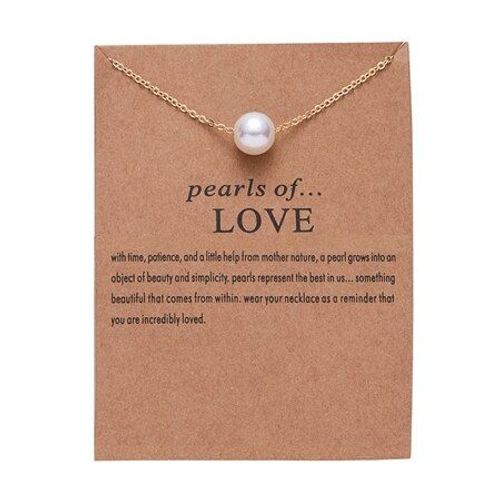 Collier Avec Pendentif En Forme D'toile Simple Pour Femme, 1 Pice, Perle, CUr, Fleur, Lotus, Libellule, lphant, Papillon, Cadeau Pour Ami