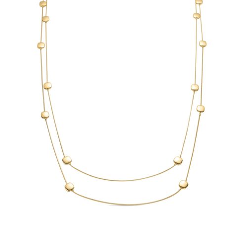 Collier De Perles Blanches Luxenter Tislain En Or Jaune 18 Carats.