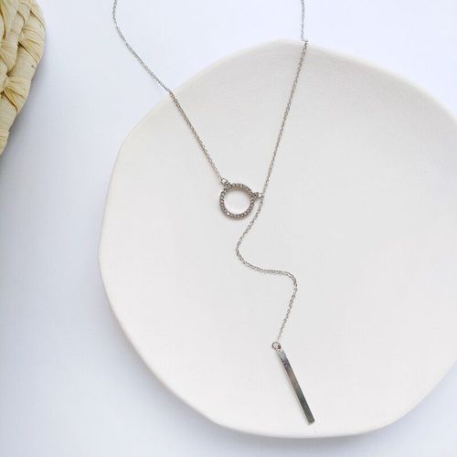 Collier En Cristal Avec Pendentif Gomtrique Pour Femmes, Chane De Pull Longue Joker  La Mode, Reconstituant Les Anciennes Manires, Bijoux Cadeau