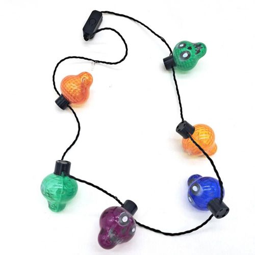 Collier En Forme D'Ampoule, Artisanat Cratif Et Dlicat, Led Dcoratif, Design De Crne Multifonctionnel, Collier Lumineux De Nol Pour Clbration