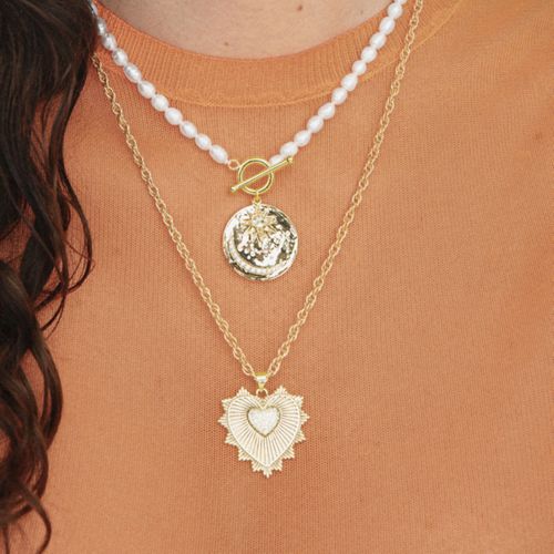 Collier Luxenter En Or Jaune 18 Carats - Enphe