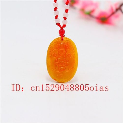 Collier Pendentif Bouddha En Pierre D'agate, Bijoux En Jade, Amulette Sculpte  La Mode, Cadeaux Chinois Naturels Pour Femmes Et Hommes
