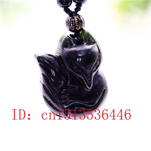 Collier Pendentif En Renard Jade Vert Naturel Chinois, Breloque  La Mode, Bijoux Sculpts  La Main, Amulette Sculpte, Cadeaux, Chane De Pull