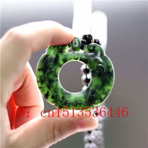 Collier Pendentif Tigre Jade Vert Noir Sculpt, Obsidienne, Bijoux De Charme, Amulette Porte-Bonheur  La Mode, Cadeaux Pour Hommes