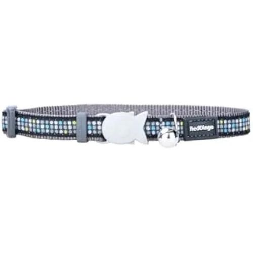 Collier Pour Chat Modern On Cool - Red Dingo - Gris - 19,5 X 4,2 X 2 Cm - Multicolore
