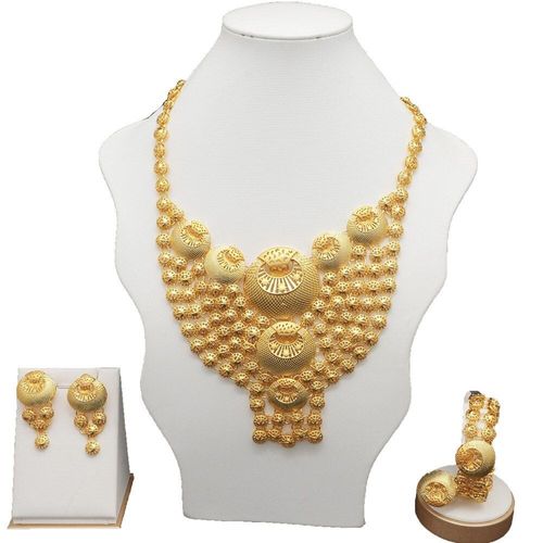 Collier Pour Femmes, Collier Dor Duba, Nouveau Design, Grands Ensembles De Bijoux Africains, Pour Marie, Accessoire De Bijoux Fins