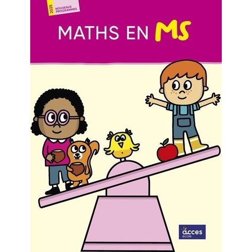 Maths En Ms - Guide De L'enseignant    Format Grand Format 