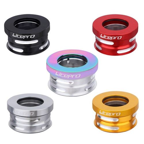 Colonne De Direction De Casque De Vlo Pliable, 44mm, Fourche Avant De Bicyclette En Alliage D'aluminium
