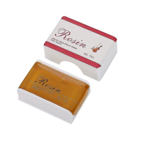 Colophane Pour Violon Alto Violoncelle Rosin Brush Outil De Nettoyage DInstrument De Musique (Jaune)