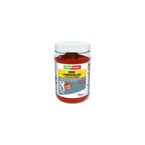 Colorant En Poudre 332 Lankocolor Parexlanko - Mortiers, Ciments, Pltres - Rouge - 900 G