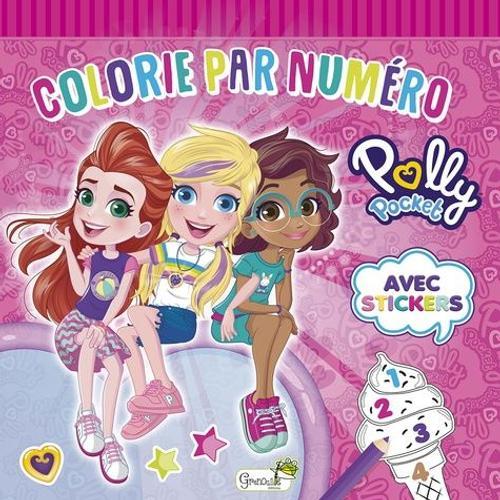 Colorie Par Numro Polly Pocket - Avec Stickers    Format Album 